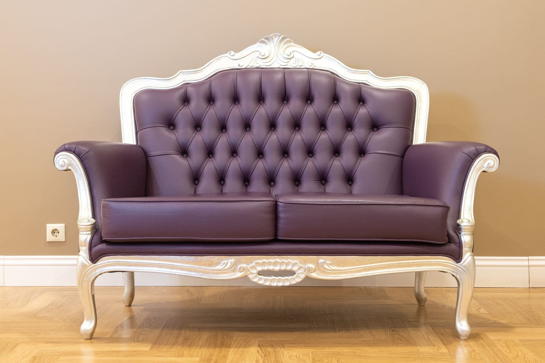 Maharaja Lounge Sofa with sculpted timber frame